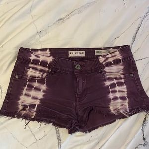 Bullhead (Pacsun) Burgundy Shorts